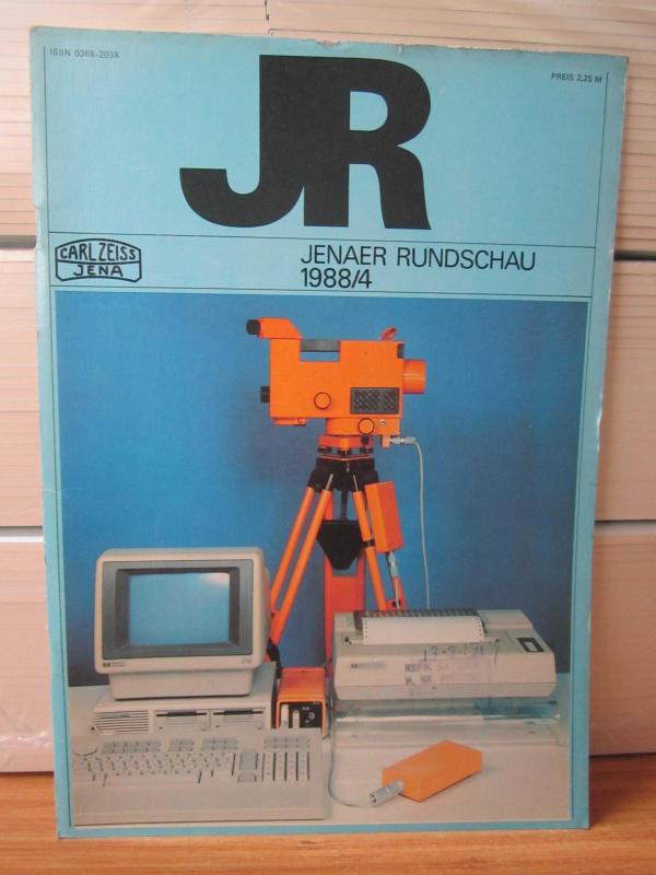 CARL ZEISS JENA REVIEW / Jenaer Rundschau - 1988/4 (Deutsch)