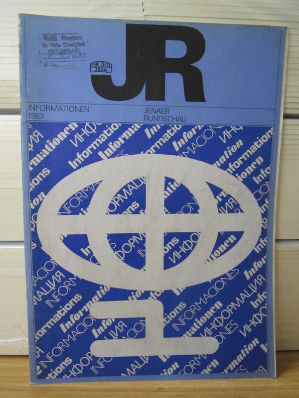CARL ZEISS JENA REVIEW / Jenaer Rundschau - Informationen 1983 (Deutsch)