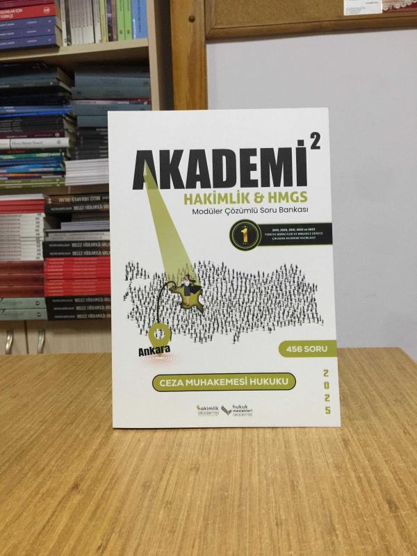 CEZA MUHAKEMESİ HUKUKU 2025 İLKUZEM AKADEMİ 2 HAKİMLİK & HMGS Modüler Çözümlü Soru Bankası