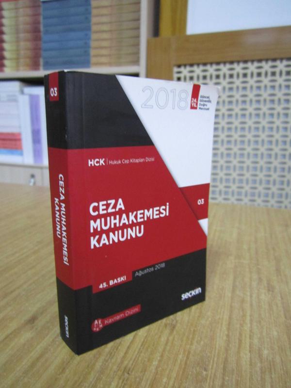 Ceza Muhakemesi Kanunu 2018 / Seçkin Yayıncılık [45.Baskı] HCK Hukuk Cep Kitapları Dizisi 03