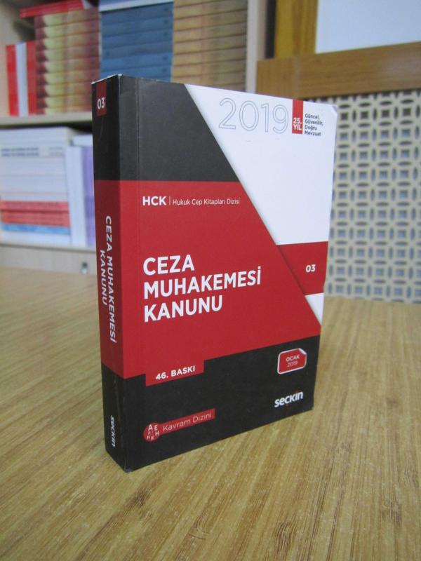 Ceza Muhakemesi Kanunu 2019 / Seçkin Yayıncılık [46.Baskı] HCK Hukuk Cep Kitapları Dizisi 03