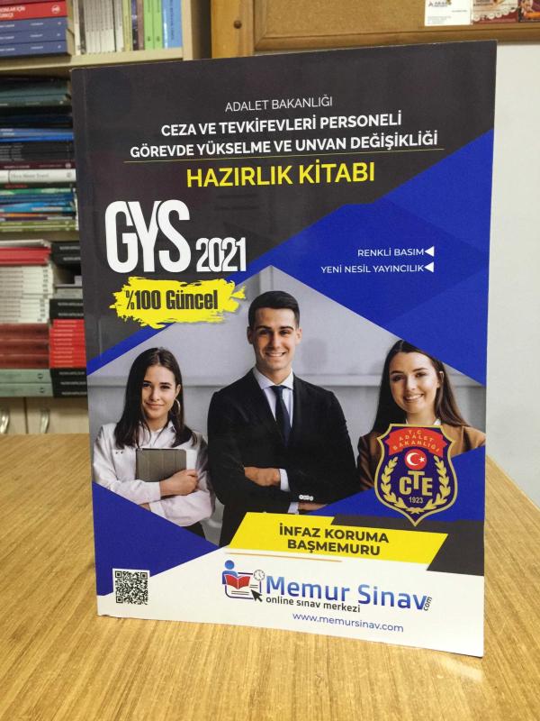 Ceza ve Tevkifevleri Personeli GYS 2021 İNFAZ KORUMA BAŞMEMURU Hazırlık Kitabı / Memur Sınav
