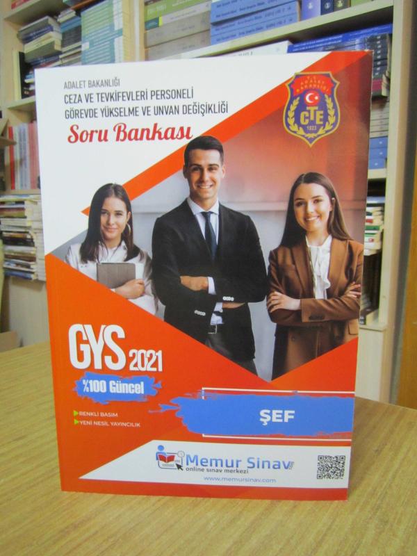 Ceza ve Tevkifevleri Personeli GYS 2021 ŞEF Soru Bankası / Memur Sınav
