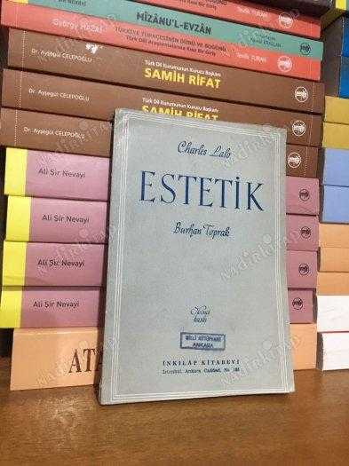CHARLES LALO ESTETİK - BURHAN TOPRAK ÇEVİRİSİ