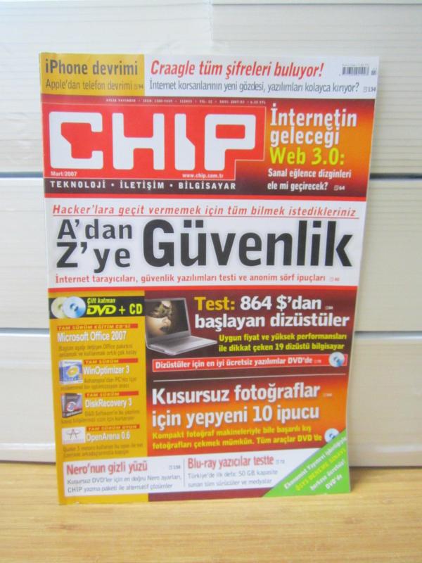 CHIP DERGİSİ - SAYI 2007/01 - SPECIAL FOTO-VIDEO