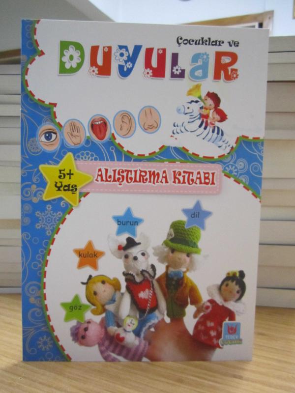 Çocuklar ve Duyular (5+ Yaş Alıştırma Kitabı)
