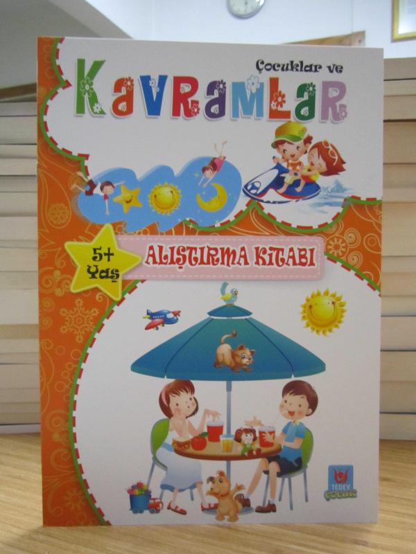 Çocuklar ve Kavramlar (5+ Yaş Alıştırma Kitabı)
