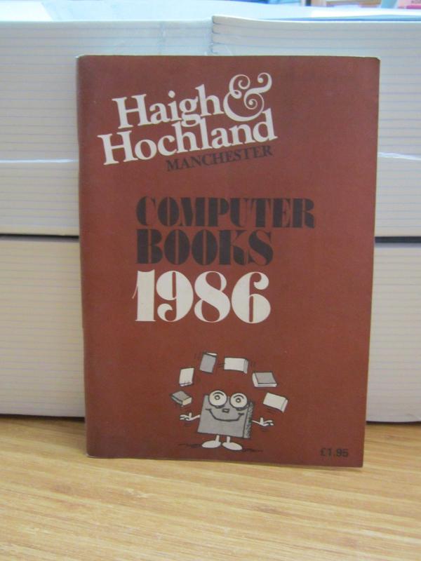 Computer Books 1986 - Haigh Hochland Manchester - Bilgisayar Kitapları