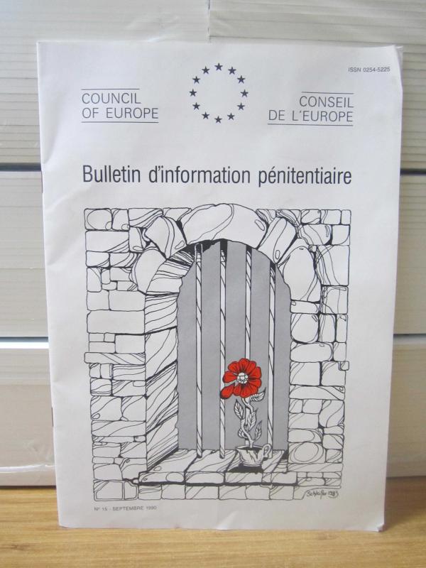 CONSEIL DE L'EUROPE - Bulletin d'information penitentiaire - No 15 - Septembre 1990