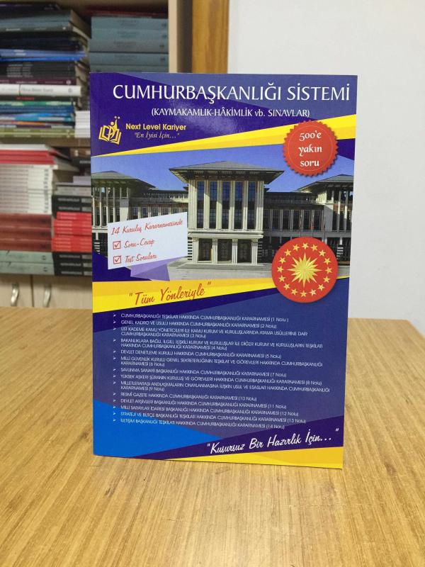 Cumhurbaşkanlığı Sistemi Kaymakamlık Hakimlik Next Kariyer Yayınları