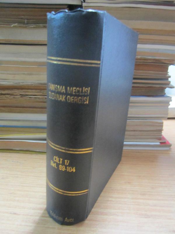 Danışma Meclisi Tutanak Dergisi Cilt 17 Yasama Yılı 2 - 89 uncu Birleşim 25 Nisan 1983 - Ciltli