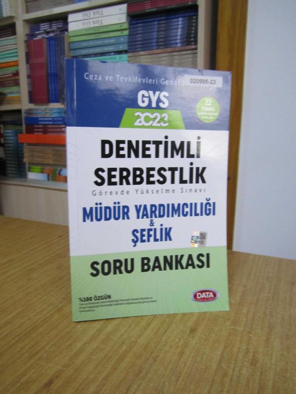 Data Yayınları GYS 2023 Denetimli Serbestlik Müdür Yardımcılığı & Şeflik Soru Bankası