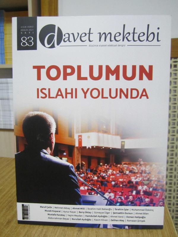 DAVET MEKTEBİ DERGİSİ - Sayı 83 - Aralık 2021 [ Toplumun Islahı Yolunda ]