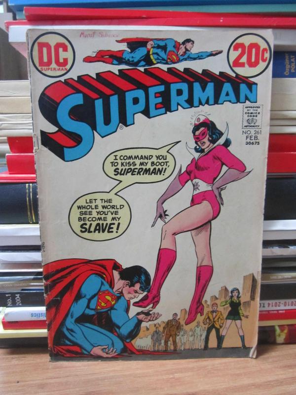 DC Superman Comic - Superman Vol 35 No 261 - February 1973