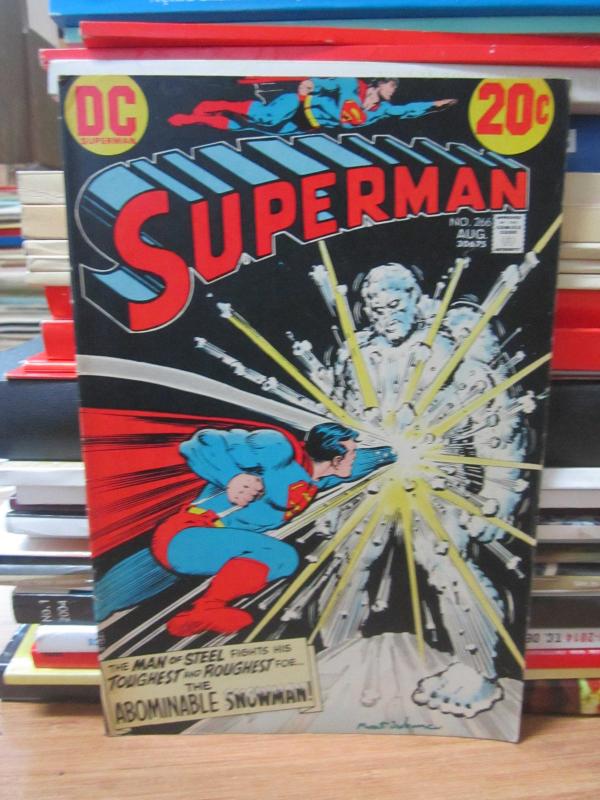 DC Superman Comic - Superman Vol 35 No 266 - August 1973