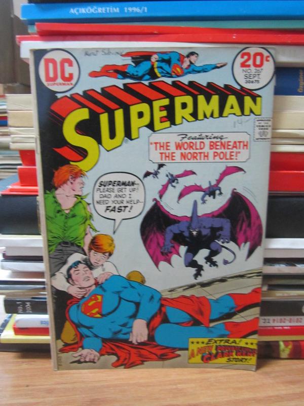 DC Superman Comic - Superman Vol 35 No 267 - September 1973