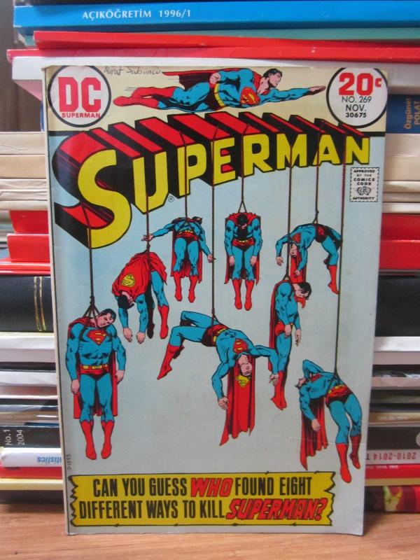 DC Superman Comic - Superman Vol 35 No 269 - November 1973