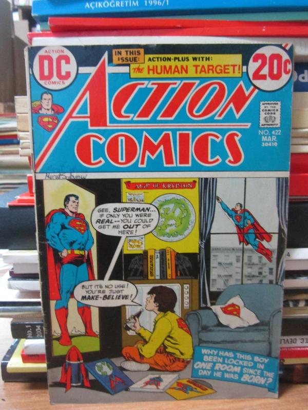 DC Superman Comic - Superman Vol 36 No 422 - March 1973