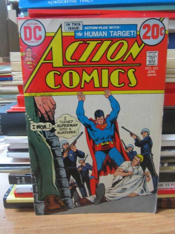 DC Superman Comic - Superman Vol 36 No 423 - May 1973