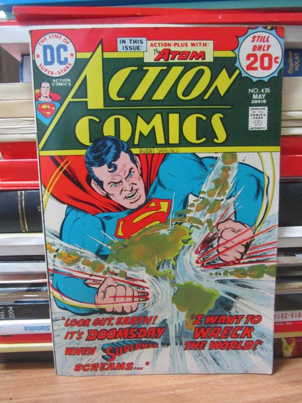 DC Superman Comic - Superman Vol 37 No 435 - May 1974