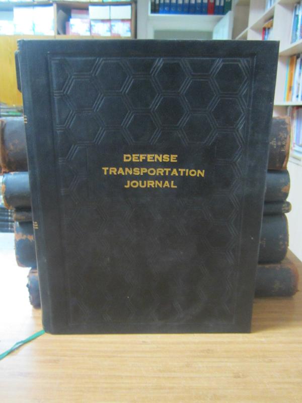Defense Transportation Journal - 10 Different Issue from 1977 to 1984 (Read Description)