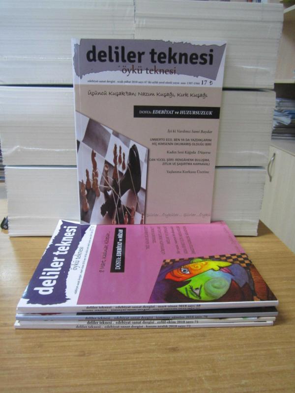 DELİLER TEKNESİ Dergisi - 2018 YILI TÜM SAYILAR TAKIM Sayılar: 67-68-69-70-71-72