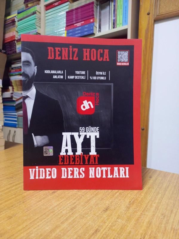 Deniz Hoca 59 Günde AYT Edebiyat Video Ders Notlar Kr Akademi Yayınları