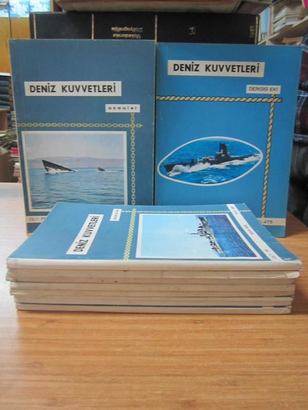 Deniz Kuvvetleri Dergisi - Sayılar: 464 - 465 - 466 - 467 - 468 - 469 - 471 ve Eki - 475 ve Eki TAKIM (1969-1971)