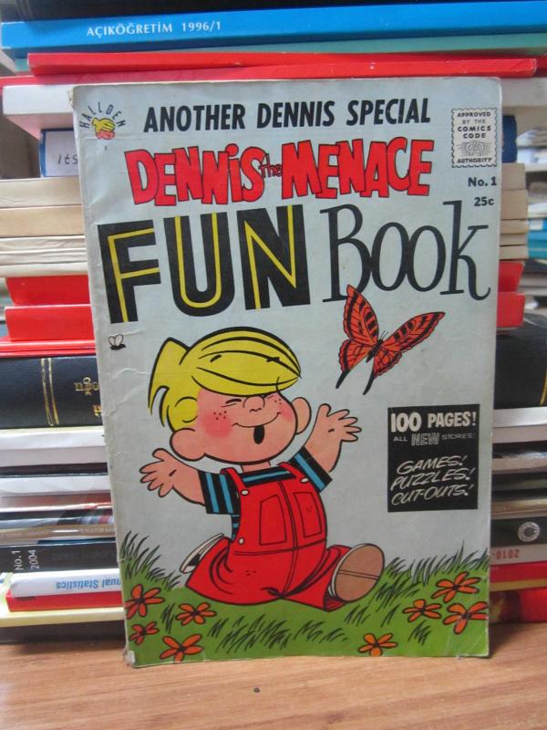 Dennis The Menace - Fun Book - No 1 - 1960