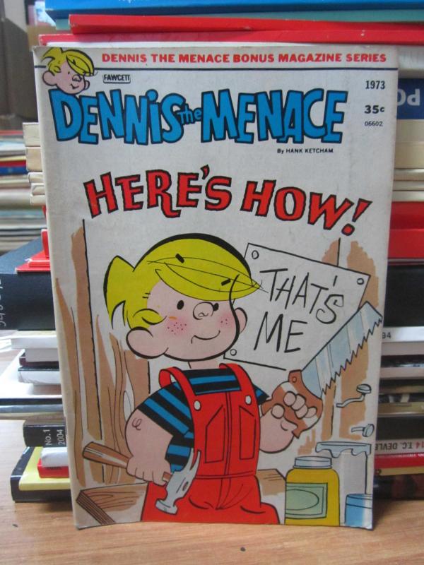 Dennis The Menace Bonus Magazine Series - Here's How! - No 118 - June 1973