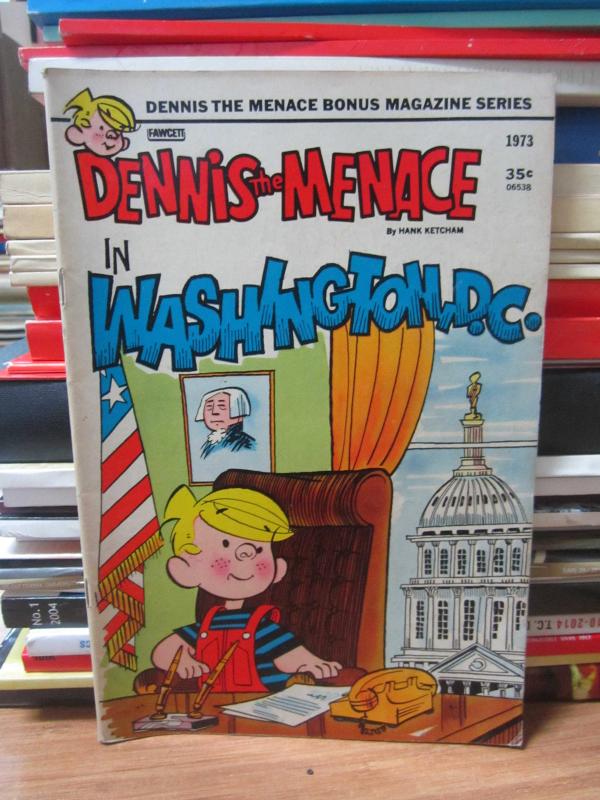 Dennis The Menace Bonus Magazine Series - In Washington DC - No 116 - May 1973