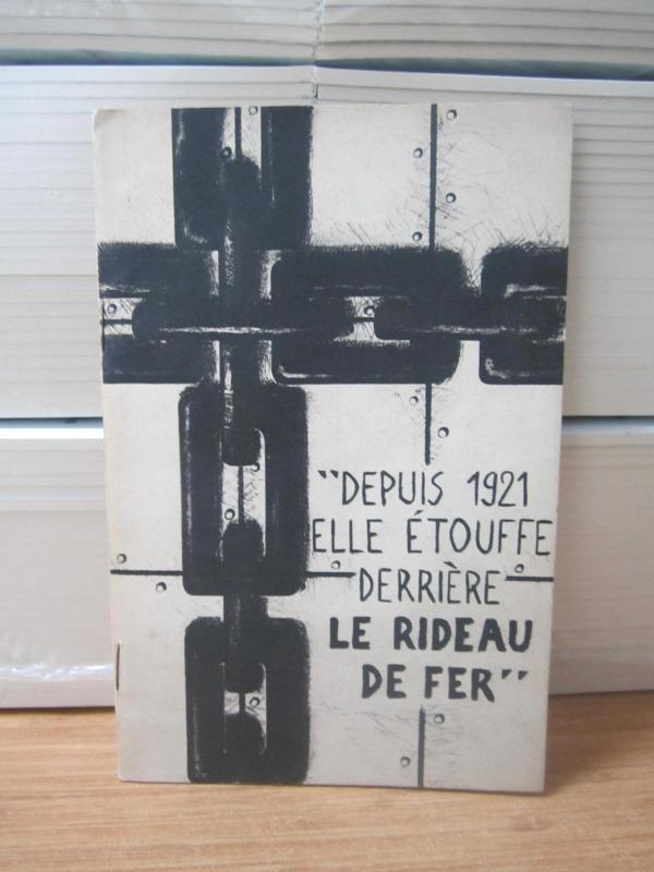 Depuis 1921 elle étouffe derrière le rideau de fer - Auteur du texte : Lévan Zourabichvili - Préfacier : Louis Marin