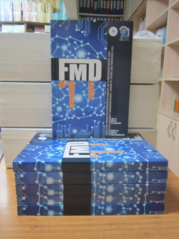 DEÜ FMD Dokuz Eylül Üniversitesi Fen ve Mühendislik Dergisi - 2017-2019 Yılları 6 Sayı TAKIM (Sayılar: 57-58-59-60-61-62)