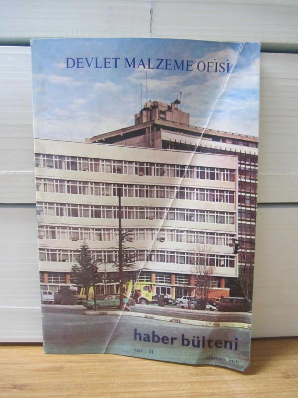 Devlet Malzeme Ofisi Haber Bülteni - Sayı 31 - Haziran 1985