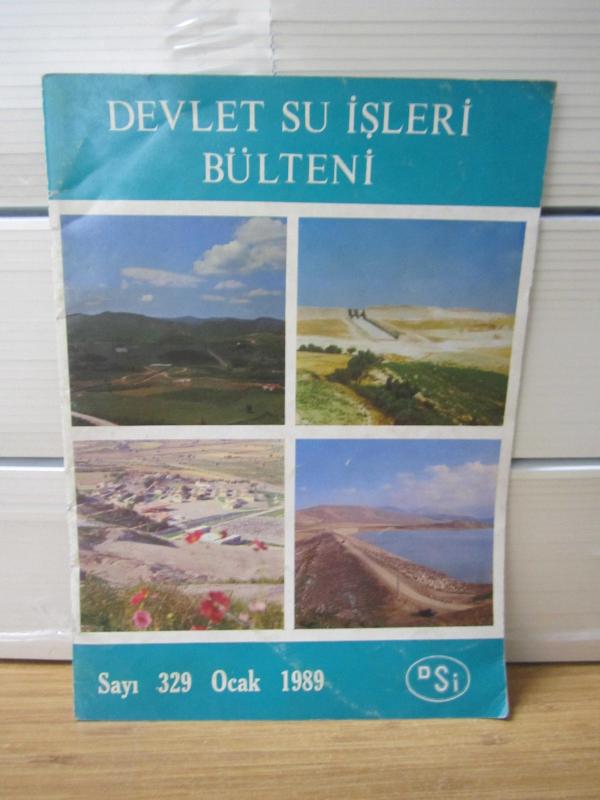 Devlet Su İşleri Bülteni - Sayı 329 - Ocak 1989
