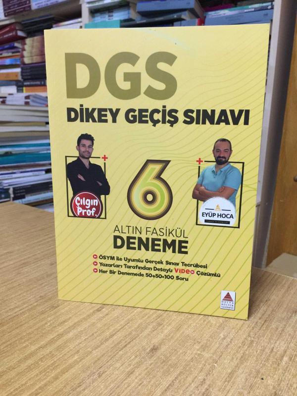 DGS 6 Altın Fasikül Deneme Delta Kültür Yayınevi
