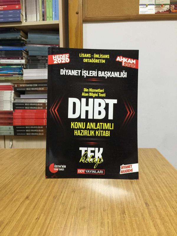 DHBT Ahkam Serisi Tüm Adaylar Konu Anlatımlı Hazırlık Kitabı DDY Yayıları