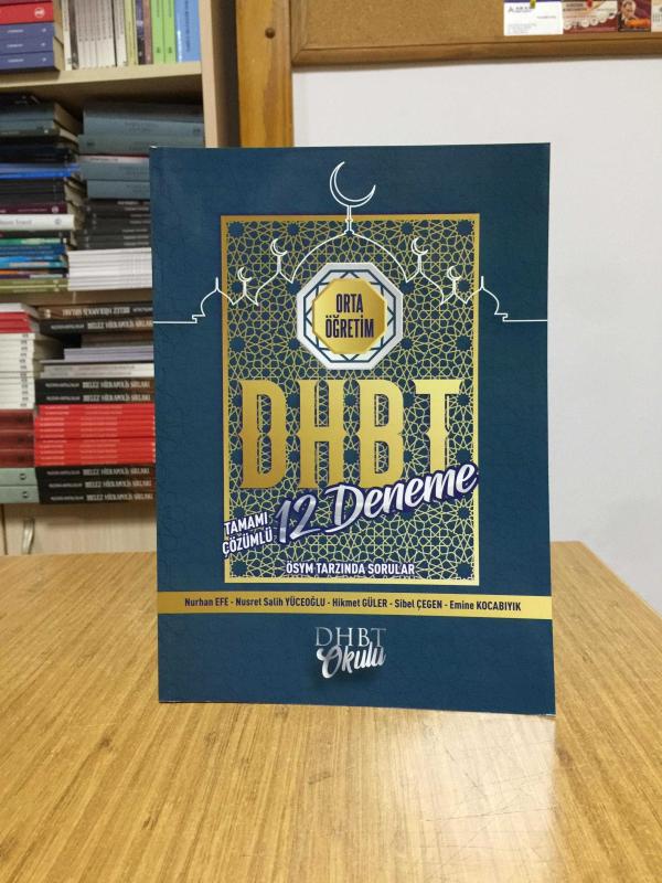 DHBT Tamamı Çözümlü 12 Deneme Ortaöğretim / DHBT OKULU