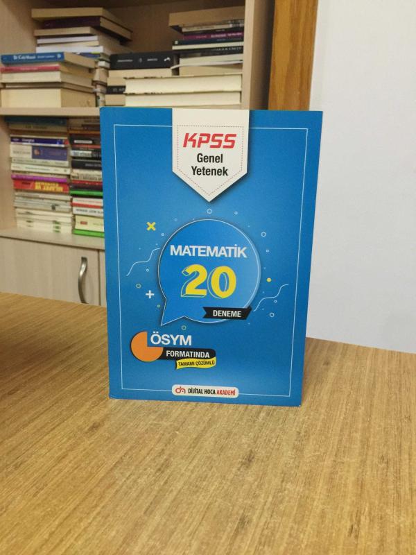 Dijital Hoca KPSS Genel Yetenek Matematik 20 Deneme Çözümlü Dijital Hoca Akademi