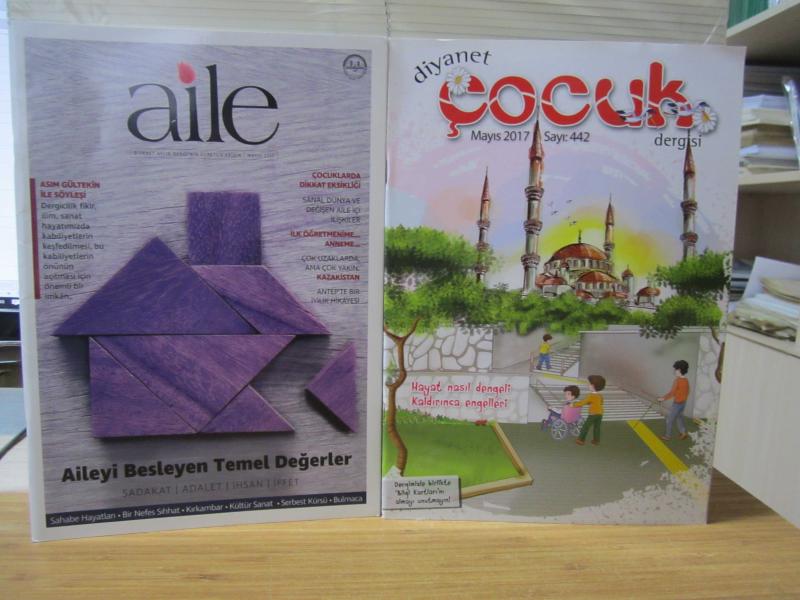 DİYANET AİLE (Mayıs 2017) ve DİYANET ÇOCUK (Mayıs 2017) Dergileri TAKIM