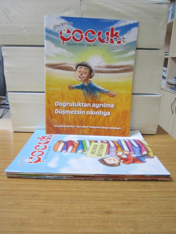 DİYANET ÇOCUK Dergisi - 2020 Yılı 5 Sayı TAKIM (Sayılar: 481-482-483-484-485)