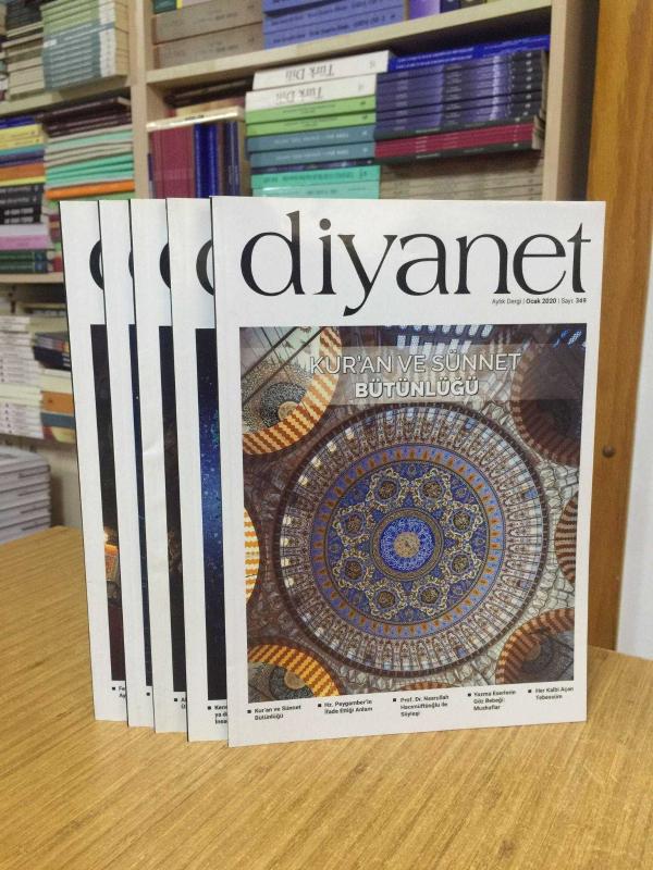 DİYANET Dergisi - 2020 YILI 5 SAYI TAKIM (Sayılar: 349-353-354-355-356)