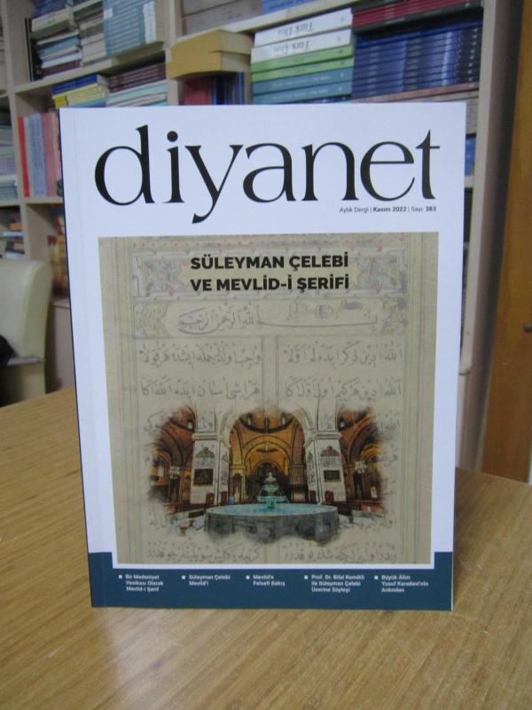 DİYANET Dergisi - Sayı 383 - Kasım 2022 [ Süleyman Çelebi ve Mevlid-i Şerifi ]