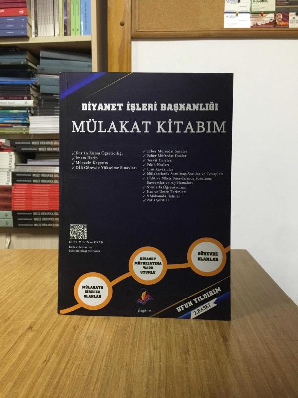 Diyanet İşleri Başkanlığı Mülakat Kitabım 2. Baskı Ufuk Yıldırım Dizgi Kitap Yayınları