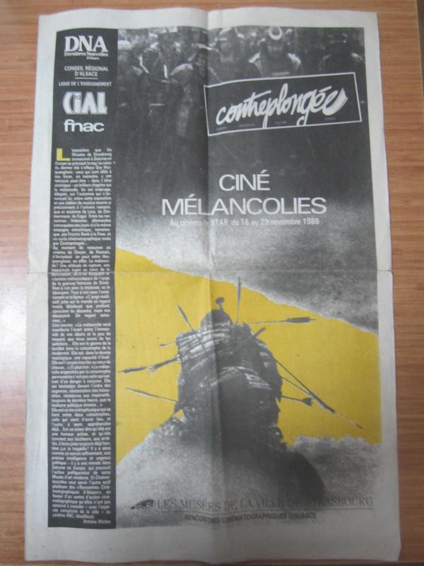DNA Dernieres Nouvelles d'Alsace Conseil Regional D'ALSACE Ligue de L'Enseignement - Fevrier 1988 - Contreplongee Numerous Speciaux
