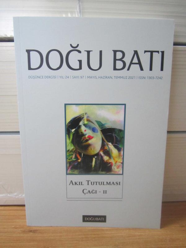 DOĞU BATI Düşünce Dergisi - Sayı 97 - Mayıs Haziran Temmuz 2021