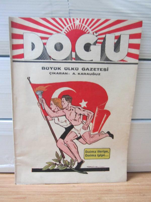 DOĞU Büyük Ülkü Gazetesi ( A. Karauğuz ) - Cilt 3 Sayı 18 -  Nisan-Mayıs 1944
