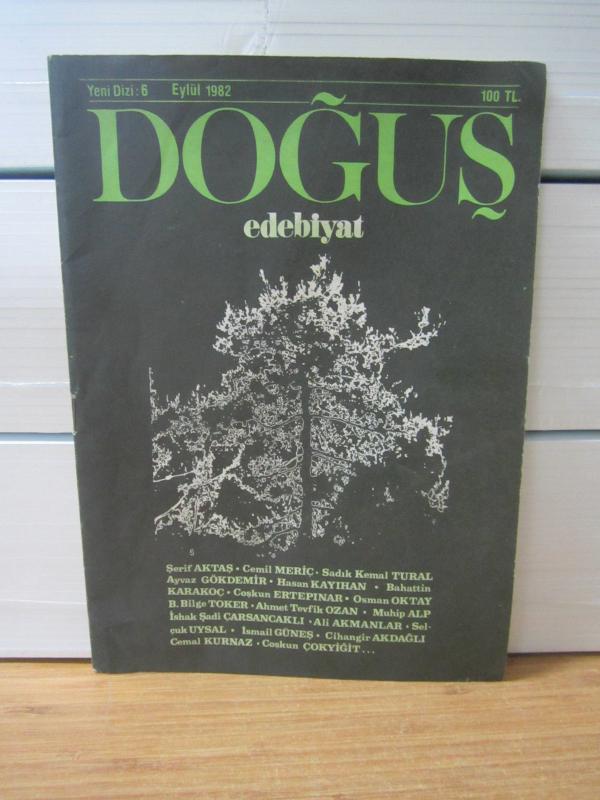 Doğuş Edebiyat Dergisi - Yıl 3 Sayı 30 Yeni Dizi: 6 - Eylül 1982
