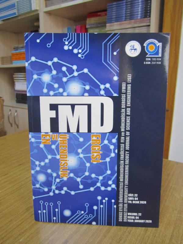Dokuz Eylül Üniversitesi Fen ve Mühendislik Dergisi-Yıl 2020-Sayı 64 -Cilt 22