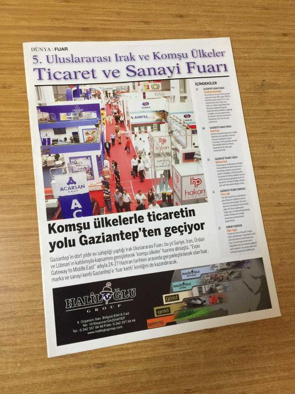 DÜNYA - Haziran 2010 FUAR 5. Uluslararası Irak ve Komşu Ülkeler Ticaret ve Sanayi Fuarı